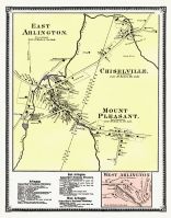Arlington Town East, Arlington Town West, Bennington County 1869